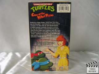 TMNT   Case of the Killer Pizzas VHS 012232731430  