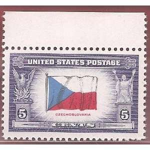  Stamps U.S. Overrun Countries Issues Czechoslovakia Scott 