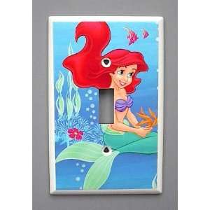   The Little Mermaid Single Switch Plate Switchplate Disney Materials #1