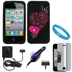  Soft Silicone Skin Cover Case for Verizon Wireless Apple iPhone 