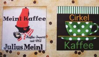 Daily Grind International Coffee Pot Cup Quilting Treasures Fabric 