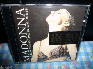 MADONNA THE GIRLIE SHOW LIVE DOWN UNDER 2 VCD VERY RARE  