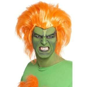  Smiffys Adults Street Fightertm Blanka Wig Toys & Games
