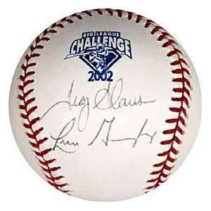  Luis Gonzalez & Troy Glaus Autographed / Signed 2002 Big 