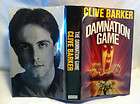 The Damnation Game by Clive Barker ***SIGNED***FIR​ST ED