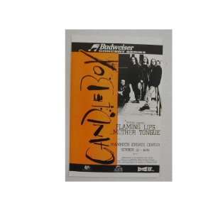   Handbill Concert Poster Band Shot With The Flaming Lips Home & Garden