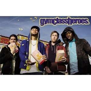  Gym Class Heroes   Poster (34x22): Home & Kitchen