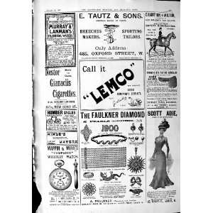  1900 Advertisement Lemco Faulkner Diamond Mappin Webb 