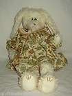 1993 Retired TY 15” Plush Attic Treasure Rabbit BLOOM
