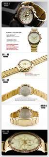 Mens Watch / 4 Types / Metal band / Date / JAH 021M  