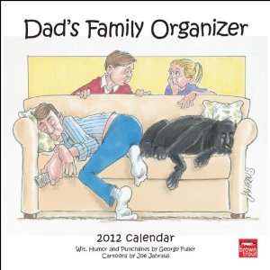   Dads Family Organizer 2012 Wall Calendar 12 X 12