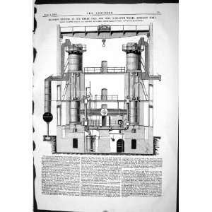  1869 BLOWING ENGINES WIGAN COAL IRON COMPANY KIRKLESS 