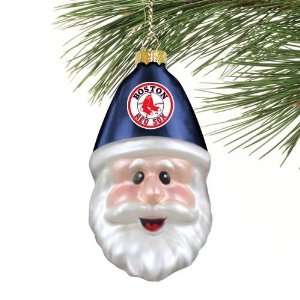    Boston Red Sox Blown Glass Santa Cap Ornament: Sports & Outdoors