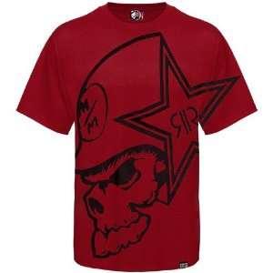    Metal Mulisha Red Sure Shot Rockstar T shirt: Sports & Outdoors