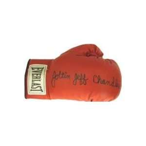  Joltin Jeff Chandler autographed Boxing Glove: Sports 