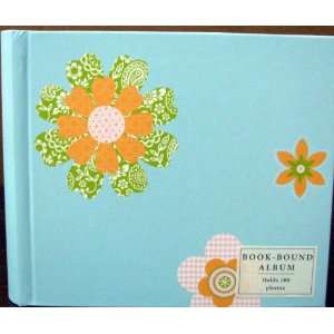   Albums EDY1139 Blue Pastel Flowers Photo Album 