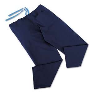  ComfortEase Reversible Scrub Pants   Midnight Blue, Large 