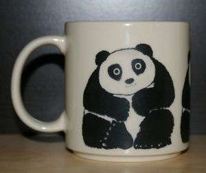 Taylor & NG Dooda Mug HTF 1984 Panda Bears Cup EUC  