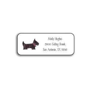  personalized address labels   preppy pups