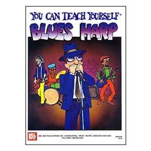   Can Teach Yourself Blues Harp Book Printed Music