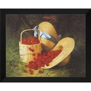  Dunning FRAMED Art 26x32 Harvest Of Cherries, 1866 Home 
