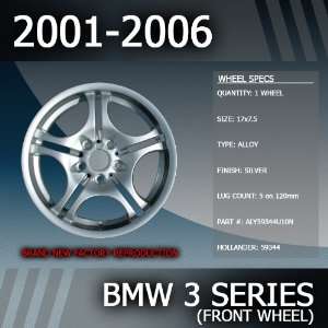  2001 2006 BMW 3 Series Factory 17 Replacement Wheel 