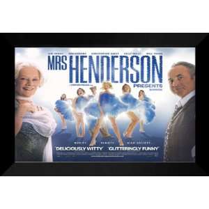   Mrs. Henderson Presents 27x40 FRAMED Movie Poster   B