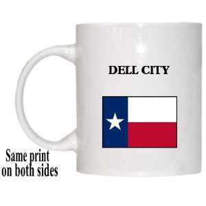 US State Flag   DELL CITY, Texas (TX) Mug: Everything Else
