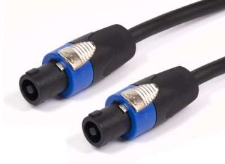 Swamp 13AWG speaker cable terminated with industry standard speaker 