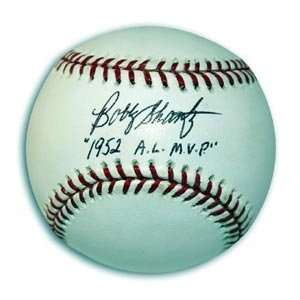 Bobby Shantz Signed Major League Baseball   1952 AL MVP