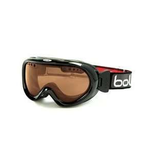 : Bolle Nebula Ski Goggles   Shiny Black Frame & Polarized Brown Lens 