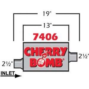  Cherry Bomb 7406 Pro Muffler: Automotive