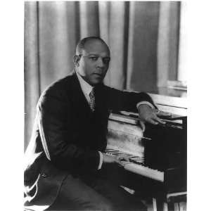  John Rosamond Johnson,1873 1954,composer,at piano