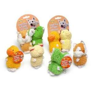 Booda Terry Duck/pig 2 Pack (Catalog Category: Dog / Dog Toys fleece 