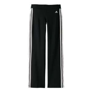    Womens adidas 3 Stripes Gym Bootleg Pant