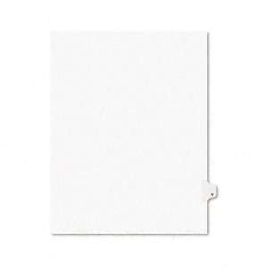 Avery   Avery Style Legal Side Tab Dividers, One Tab, Title V, Letter 