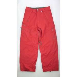  Ripcurl RT Fortress 6000 Red with Logo Ski Snowboard Pant 