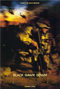 Black Hawk Down 27 x 40 Movie Poster Josh Hartnett, B  