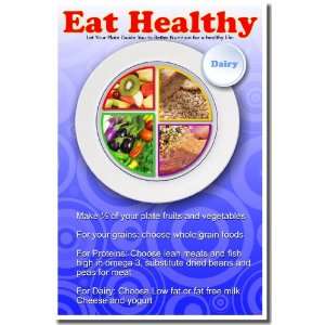  Eat Healthy   Nutrition Poster