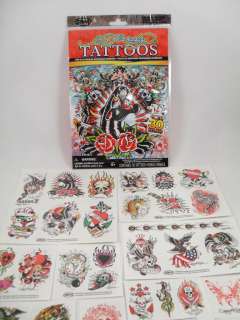 ED HARDY BLACK PANTHER 30+ TEMPORARY TATTOO PACK  