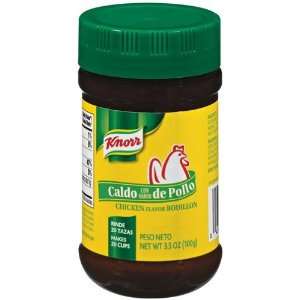 Knorr Chicken Bouillon Jar 3.5 oz:  Grocery & Gourmet Food