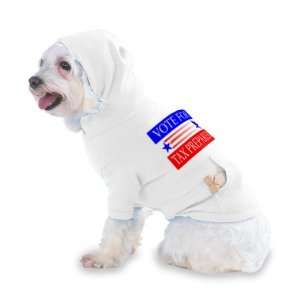  VOTE FOR TAX PREPARER Hooded (Hoody) T Shirt with pocket 