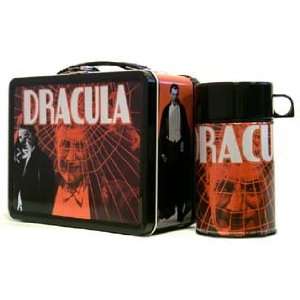  Dracula Bela Lugosi Metal Lunch Box with Thermos: Home 