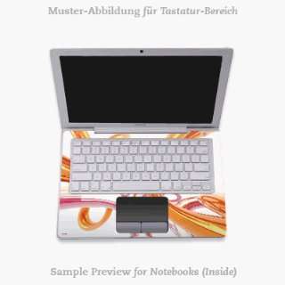  Design Skins for Apple MacBook 13 unibody (white) Tastatur 