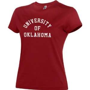 Oklahoma Sooners Womens Cardinal Wilkinson T Shirt:  