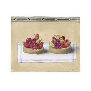  Tartes Aux Fruits Poster Print