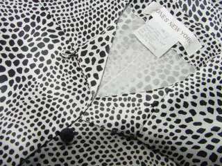 New ~~~~~ JONES NEW YORK blouse 100% Silk Slim ~~~~ 4/6  