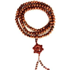  Lotus Seed Mala (Prayer Beads) Red 108 Beads Health 