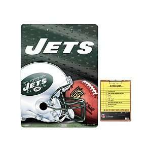  New York Jets Official 8.5x11 NFL Clipboard: Office 
