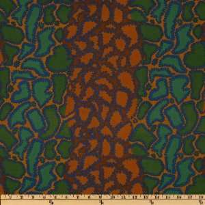  44 Wide Brandon Mably Collection Python Brown Fabric By 